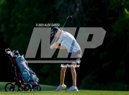 Thumbnail 1 in UIL 1A Boys Golf Finals Round 2 photogallery.