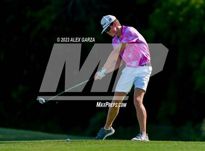 Thumbnail 1 in UIL 1A Boys Golf Finals Round 2 photogallery.