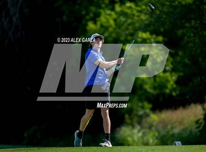 Thumbnail 3 in UIL 1A Boys Golf Finals Round 2 photogallery.