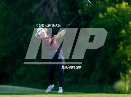 Thumbnail 1 in UIL 1A Boys Golf Finals Round 2 photogallery.