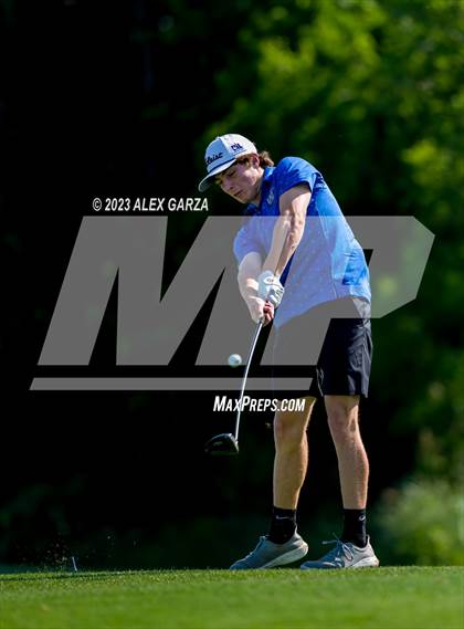 Thumbnail 3 in UIL 1A Boys Golf Finals Round 2 photogallery.