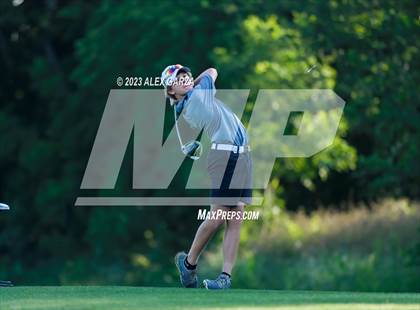 Thumbnail 1 in UIL 1A Boys Golf Finals Round 2 photogallery.