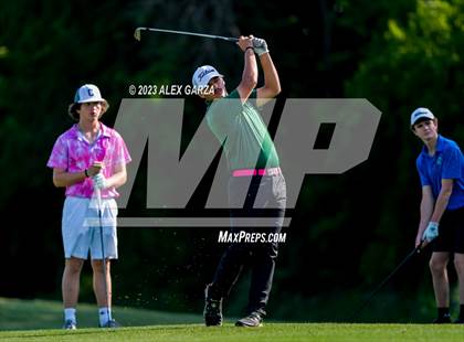 Thumbnail 1 in UIL 1A Boys Golf Finals Round 2 photogallery.