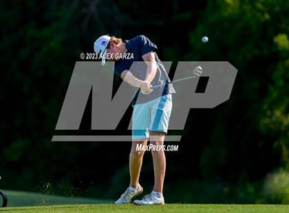 Thumbnail 3 in UIL 1A Boys Golf Finals Round 2 photogallery.