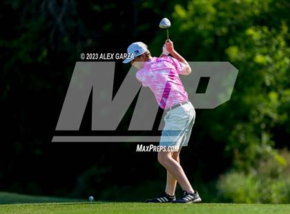 Thumbnail 1 in UIL 1A Boys Golf Finals Round 2 photogallery.