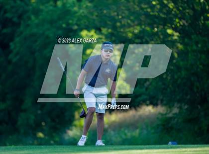 Thumbnail 2 in UIL 1A Boys Golf Finals Round 2 photogallery.