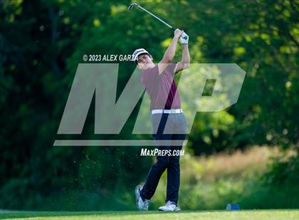 Thumbnail 2 in UIL 1A Boys Golf Finals Round 2 photogallery.