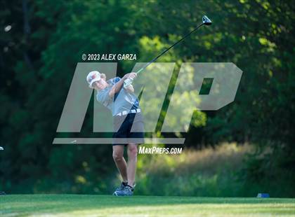 Thumbnail 2 in UIL 1A Boys Golf Finals Round 2 photogallery.