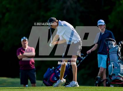 Thumbnail 1 in UIL 1A Boys Golf Finals Round 2 photogallery.