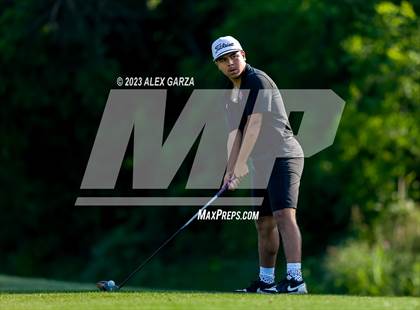 Thumbnail 2 in UIL 1A Boys Golf Finals Round 2 photogallery.