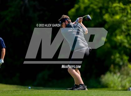 Thumbnail 3 in UIL 1A Boys Golf Finals Round 2 photogallery.