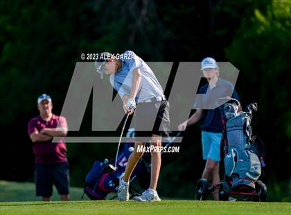 Thumbnail 3 in UIL 1A Boys Golf Finals Round 2 photogallery.