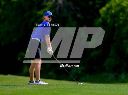 Thumbnail 2 in UIL 1A Boys Golf Finals Round 2 photogallery.