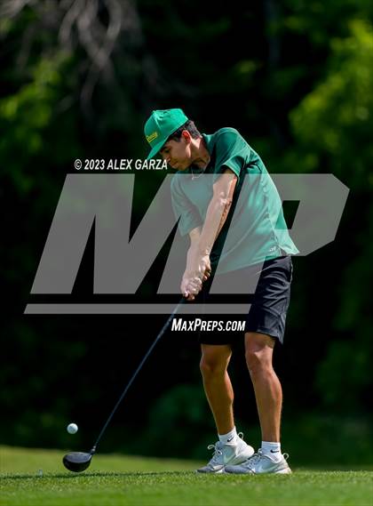Thumbnail 1 in UIL 1A Boys Golf Finals Round 2 photogallery.
