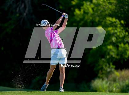Thumbnail 2 in UIL 1A Boys Golf Finals Round 2 photogallery.