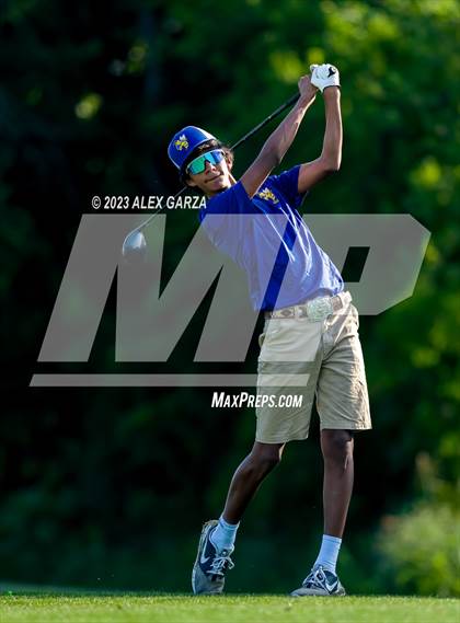 Thumbnail 1 in UIL 1A Boys Golf Finals Round 2 photogallery.
