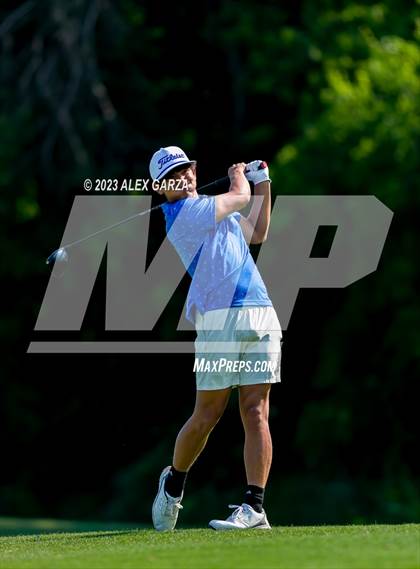 Thumbnail 3 in UIL 1A Boys Golf Finals Round 2 photogallery.