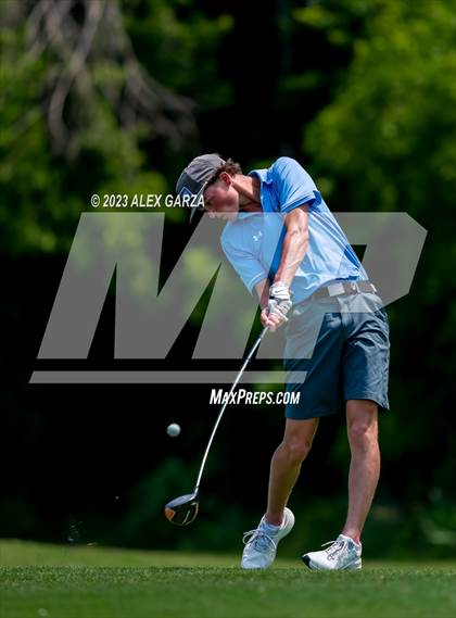Thumbnail 3 in UIL 1A Boys Golf Finals Round 2 photogallery.