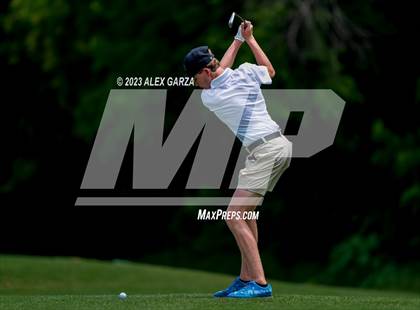Thumbnail 2 in UIL 1A Boys Golf Finals Round 2 photogallery.