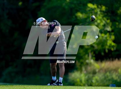 Thumbnail 1 in UIL 1A Boys Golf Finals Round 2 photogallery.