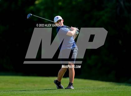 Thumbnail 2 in UIL 1A Boys Golf Finals Round 2 photogallery.