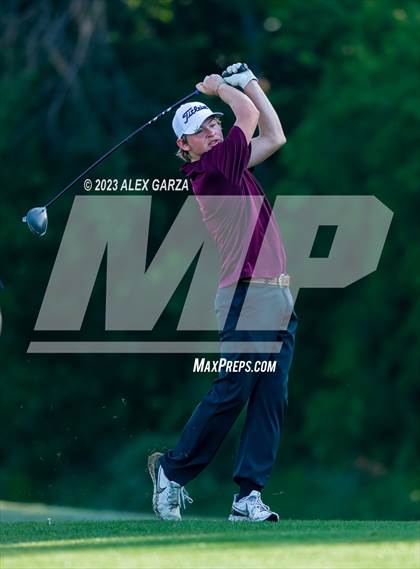Thumbnail 3 in UIL 1A Boys Golf Finals Round 2 photogallery.