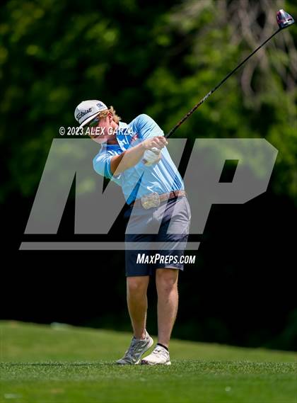 Thumbnail 1 in UIL 1A Boys Golf Finals Round 2 photogallery.
