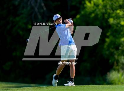 Thumbnail 1 in UIL 1A Boys Golf Finals Round 2 photogallery.