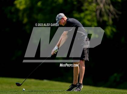 Thumbnail 2 in UIL 1A Boys Golf Finals Round 2 photogallery.