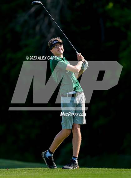 Thumbnail 1 in UIL 1A Boys Golf Finals Round 2 photogallery.
