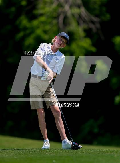 Thumbnail 2 in UIL 1A Boys Golf Finals Round 2 photogallery.