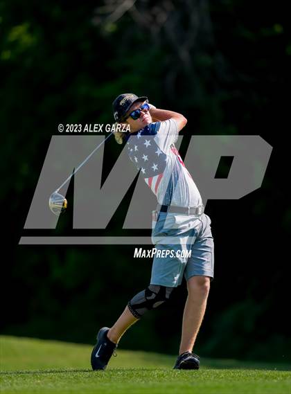 Thumbnail 1 in UIL 1A Boys Golf Finals Round 2 photogallery.