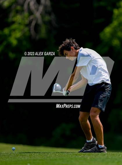 Thumbnail 2 in UIL 1A Boys Golf Finals Round 2 photogallery.