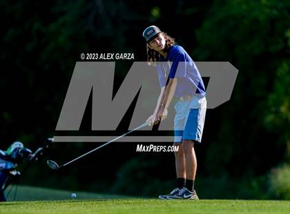 Thumbnail 2 in UIL 1A Boys Golf Finals Round 2 photogallery.