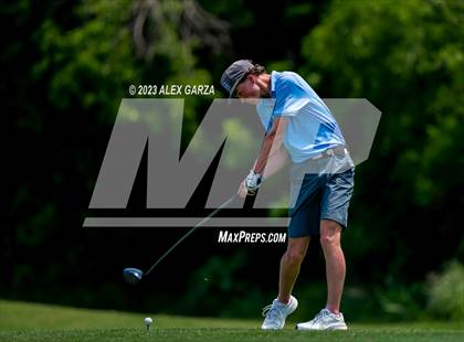 Thumbnail 2 in UIL 1A Boys Golf Finals Round 2 photogallery.