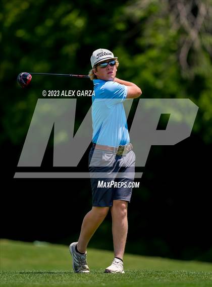 Thumbnail 1 in UIL 1A Boys Golf Finals Round 2 photogallery.