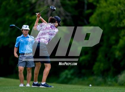 Thumbnail 1 in UIL 1A Boys Golf Finals Round 2 photogallery.