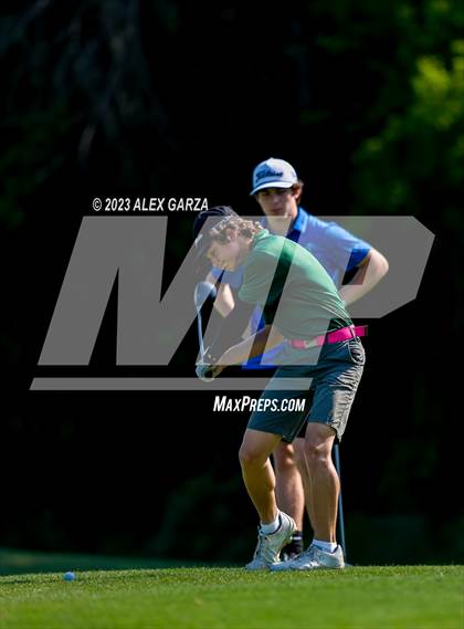 Thumbnail 3 in UIL 1A Boys Golf Finals Round 2 photogallery.