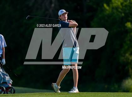 Thumbnail 2 in UIL 1A Boys Golf Finals Round 2 photogallery.