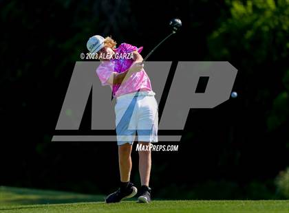 Thumbnail 2 in UIL 1A Boys Golf Finals Round 2 photogallery.