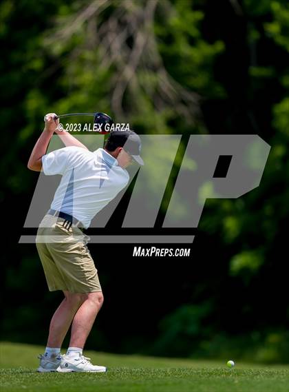 Thumbnail 2 in UIL 1A Boys Golf Finals Round 2 photogallery.