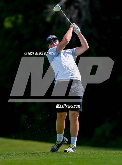 Thumbnail 1 in UIL 1A Boys Golf Finals Round 2 photogallery.