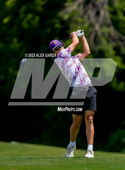 Thumbnail 1 in UIL 1A Boys Golf Finals Round 2 photogallery.