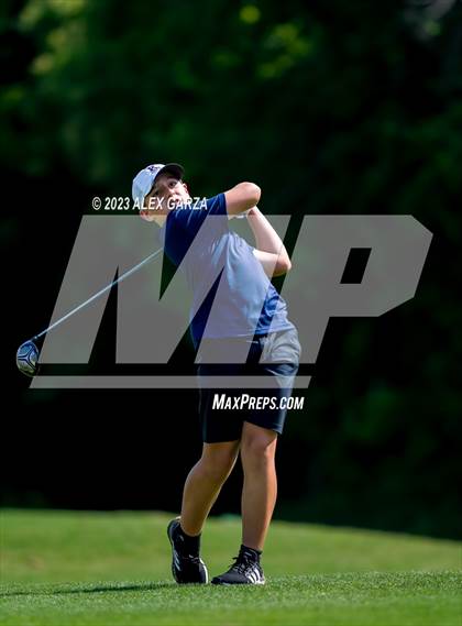Thumbnail 1 in UIL 1A Boys Golf Finals Round 2 photogallery.