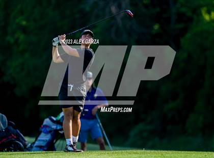 Thumbnail 3 in UIL 1A Boys Golf Finals Round 2 photogallery.