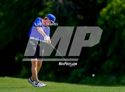 Thumbnail 2 in UIL 1A Boys Golf Finals Round 2 photogallery.