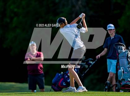 Thumbnail 3 in UIL 1A Boys Golf Finals Round 2 photogallery.