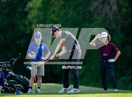 Thumbnail 1 in UIL 1A Boys Golf Finals Round 2 photogallery.