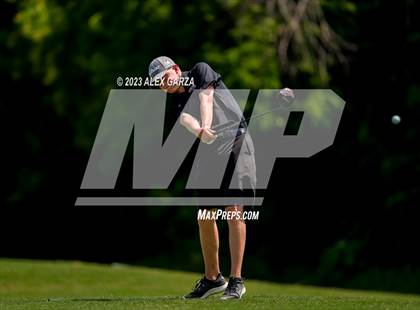 Thumbnail 1 in UIL 1A Boys Golf Finals Round 2 photogallery.