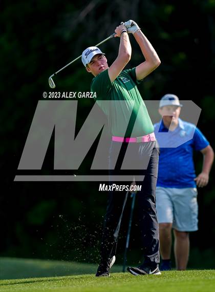 Thumbnail 1 in UIL 1A Boys Golf Finals Round 2 photogallery.